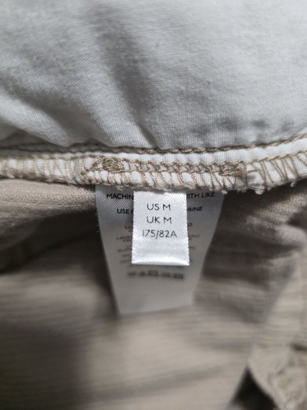 Urban Outfitters Beige Corduroy Pants With Multicolor Smiley Face Embroidery Ela - Picture 6 of 11